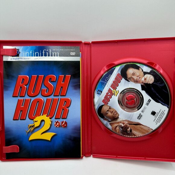 Rush Hour 2 DVD Jackie Chan Chris Tucker New Line Home Entertainment PG-13 - Picture 4 of 4